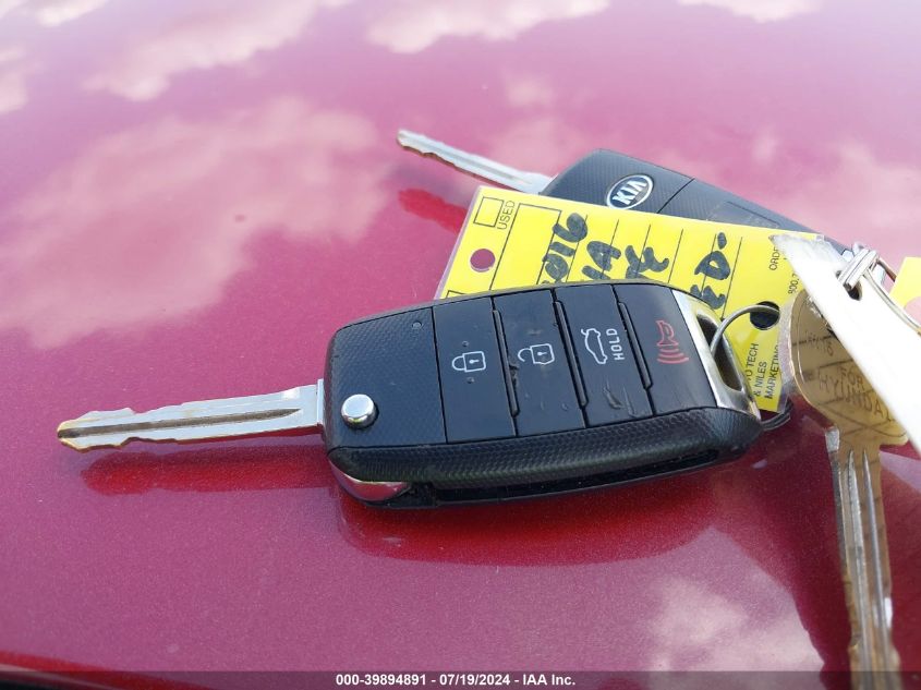 2016 Kia Forte Lx VIN: KNAFK4A63G5567277 Lot: 39894891