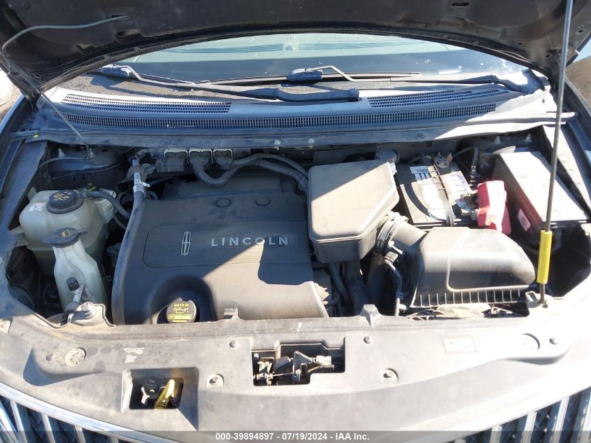 2011 Lincoln Mkx VIN: 2LMDJ8JK5BBJ01257 Lot: 39894897