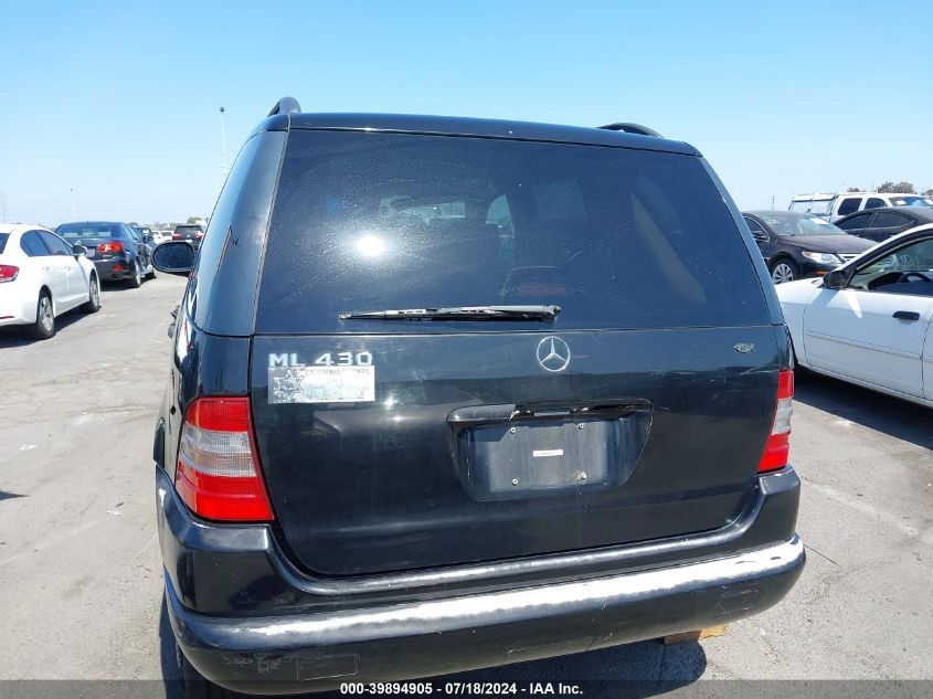 1999 Mercedes-Benz Ml 430 VIN: 4JGAB72E8XA106468 Lot: 39894905