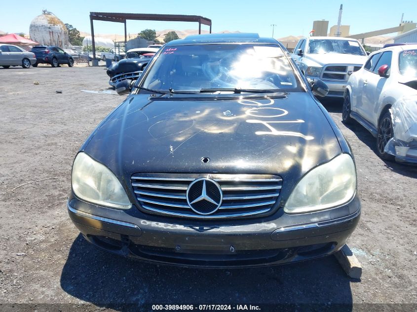 2001 Mercedes-Benz S 430 VIN: WDBNG70JX1A156608 Lot: 39894906