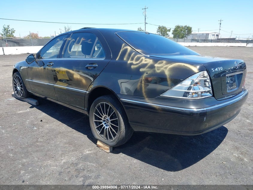 2001 Mercedes-Benz S 430 VIN: WDBNG70JX1A156608 Lot: 39894906