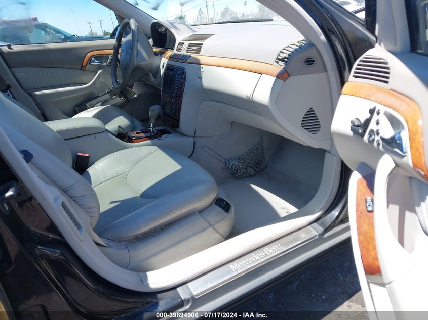 2001 Mercedes-Benz S 430 VIN: WDBNG70JX1A156608 Lot: 39894906