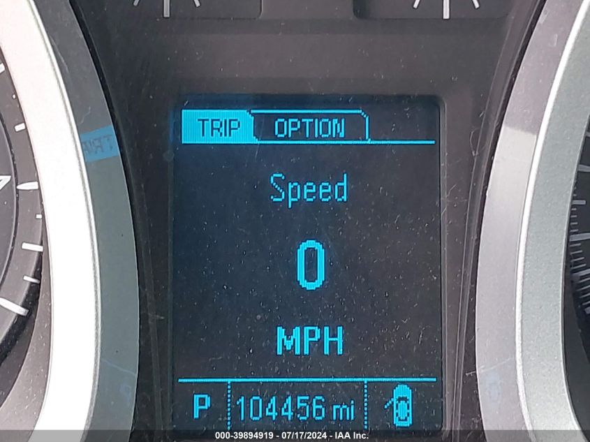 2013 Chevrolet Equinox 2Lt VIN: 2GNFLNEKXD6318026 Lot: 39894919