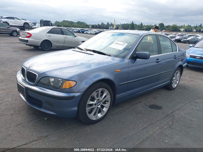 2004 BMW 330Xi VIN: WBAEW53404PG11403 Lot: 39894922