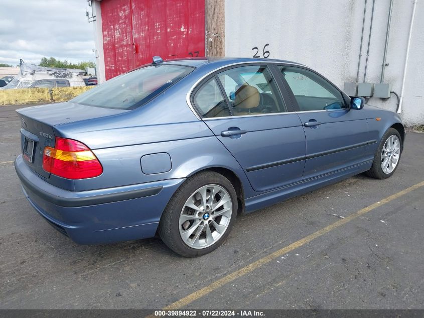 2004 BMW 330Xi VIN: WBAEW53404PG11403 Lot: 39894922