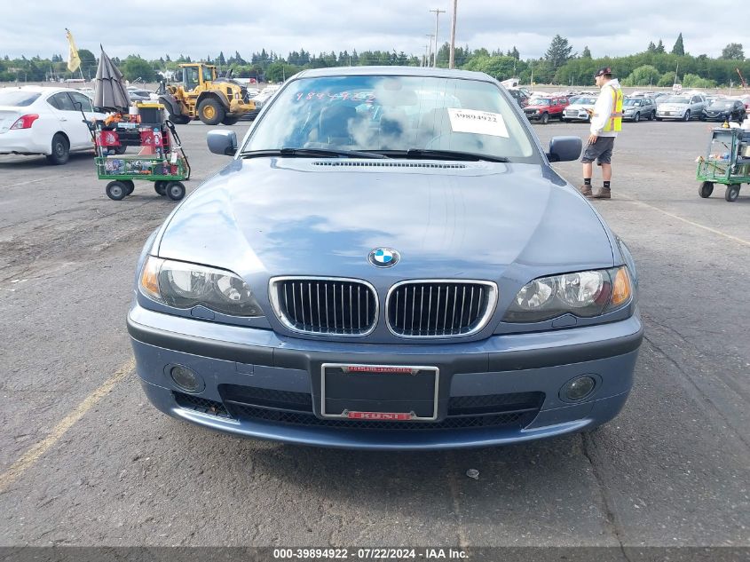 2004 BMW 330Xi VIN: WBAEW53404PG11403 Lot: 39894922