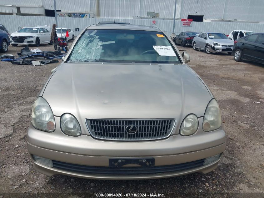 2000 Lexus Gs 400 VIN: JT8BH68X8Y0024188 Lot: 39894926