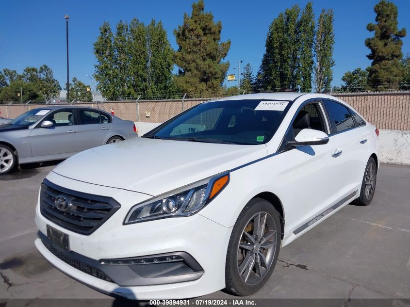 2015 Hyundai Sonata Sport 2.0T VIN: 5NPE34AB8FH099859 Lot: 39894931