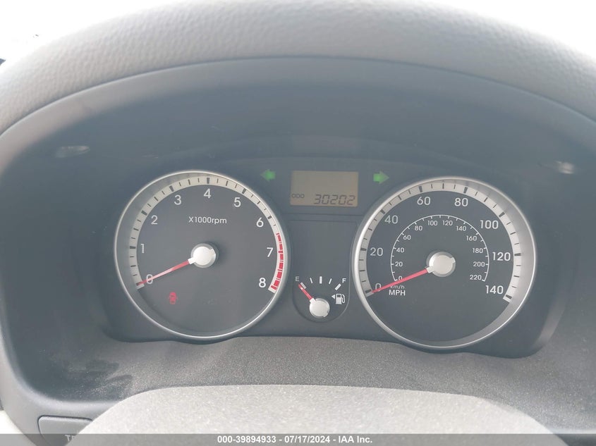 2009 Hyundai Accent Gls VIN: KMHCN46C79U327827 Lot: 39894933