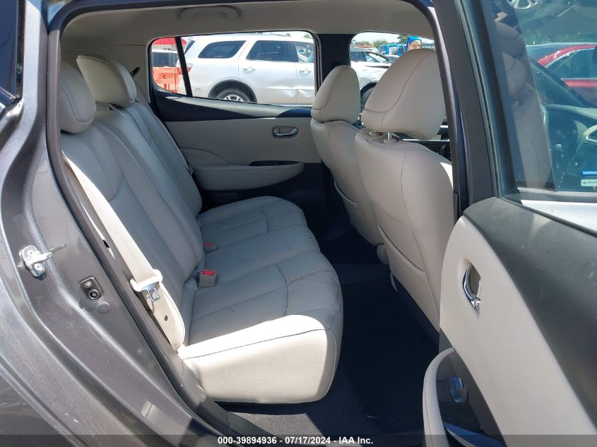 2018 Nissan Leaf Sl VIN: 1N4AZ1CP9JC314339 Lot: 39894936