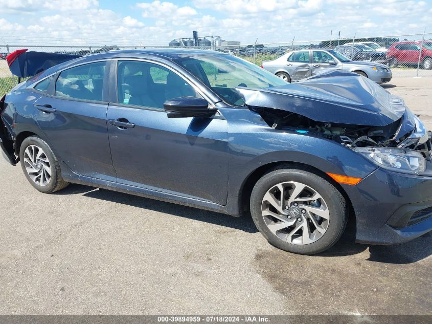 2018 Honda Civic Ex VIN: 19XFC2F78JE033807 Lot: 39894959