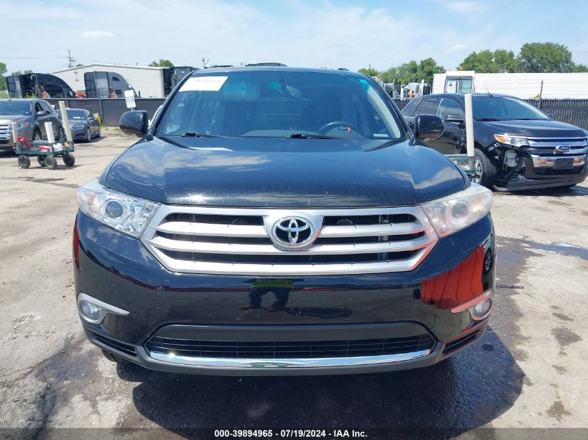 2013 Toyota Highlander Limited V6 VIN: 5TDYK3EH2DS101699 Lot: 39894965