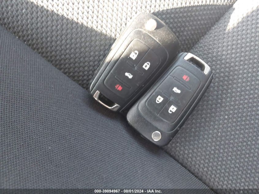 2012 Chevrolet Cruze 1Lt VIN: 1G1PF5SC4C7345098 Lot: 39894967