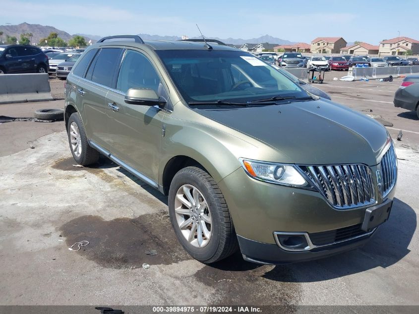 2013 Lincoln Mkx VIN: 2LMDJ6JK1DBL07098 Lot: 39894975