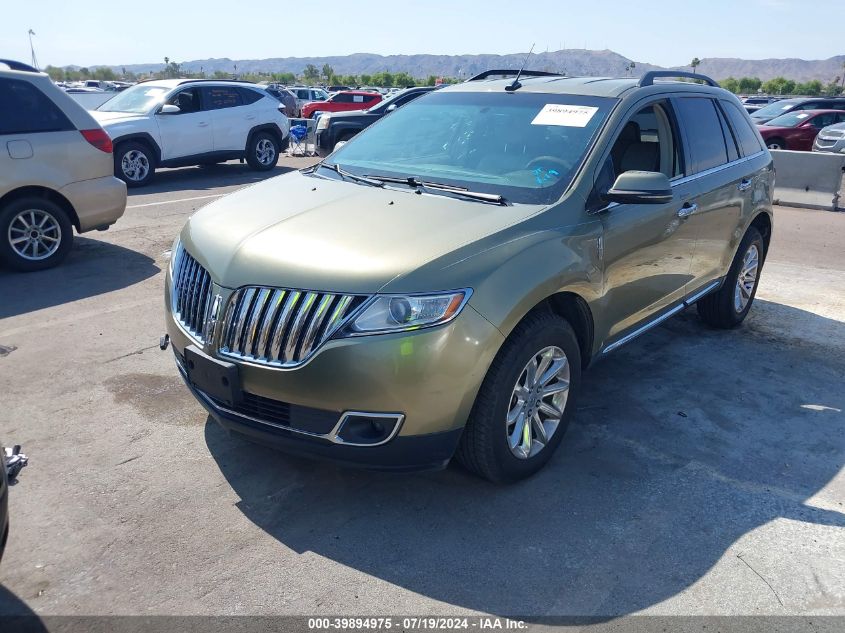 2013 Lincoln Mkx VIN: 2LMDJ6JK1DBL07098 Lot: 39894975