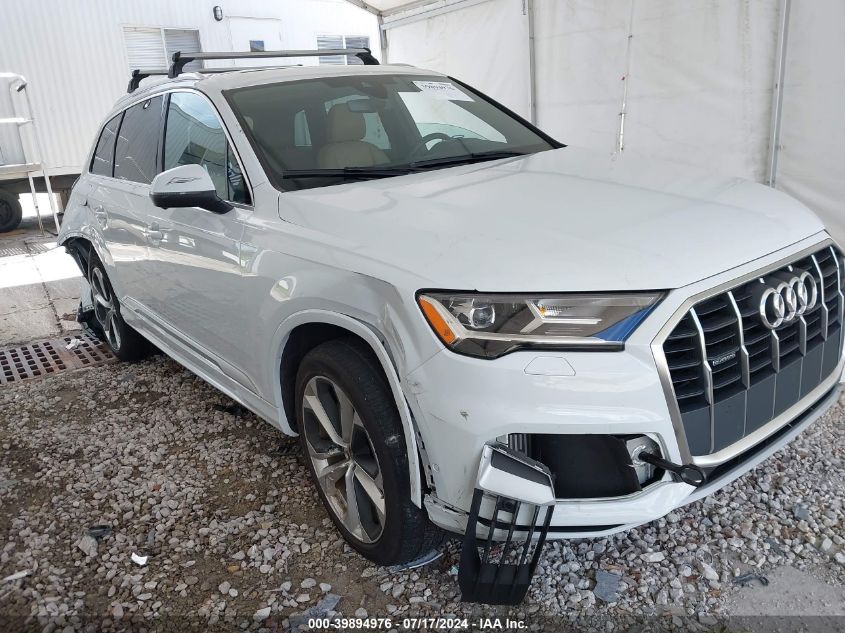 2021 Audi Q7 Premium Plus 55 Tfsi Quattro Tiptronic VIN: WA1LXAF78MD013154 Lot: 39894976