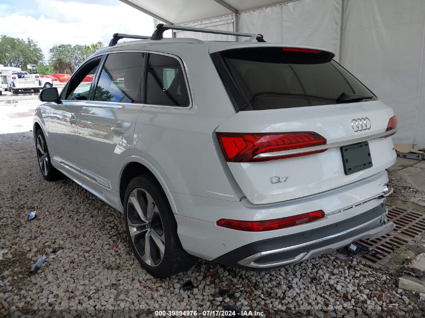 2021 Audi Q7 Premium Plus 55 Tfsi Quattro Tiptronic VIN: WA1LXAF78MD013154 Lot: 39894976