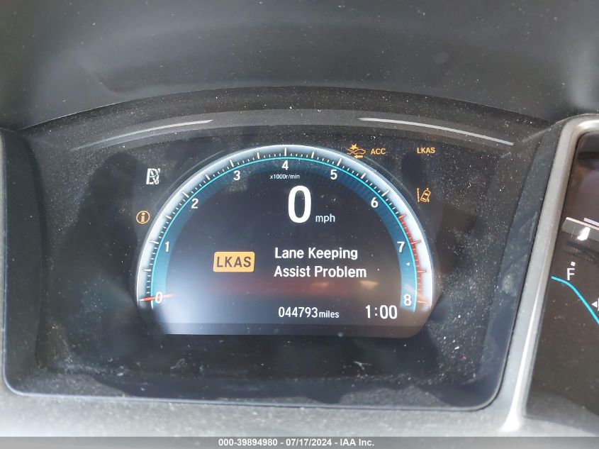 2019 Honda Civic Ex VIN: 2HGFC3B3XKH356773 Lot: 39894980