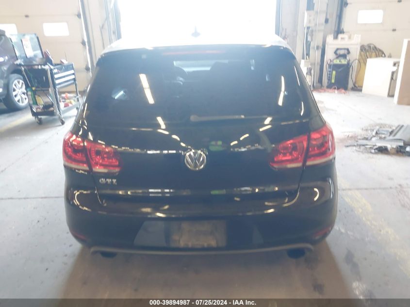 2012 Volkswagen Gti 4-Door Autobahn VIN: WVWGD7AJ2CW275910 Lot: 39894987