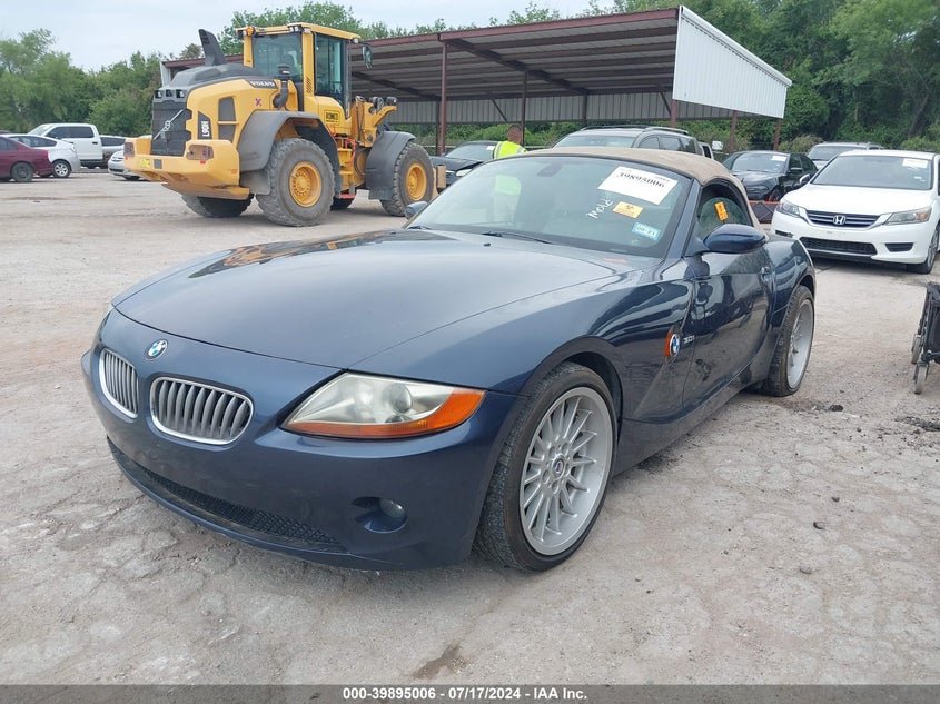 2004 BMW Z4 3.0I VIN: 4USBT53584LU06689 Lot: 39895006