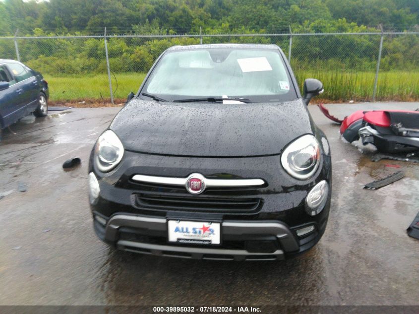 2017 Fiat 500X Trekking Fwd VIN: ZFBCFXCB6HP591751 Lot: 39895032