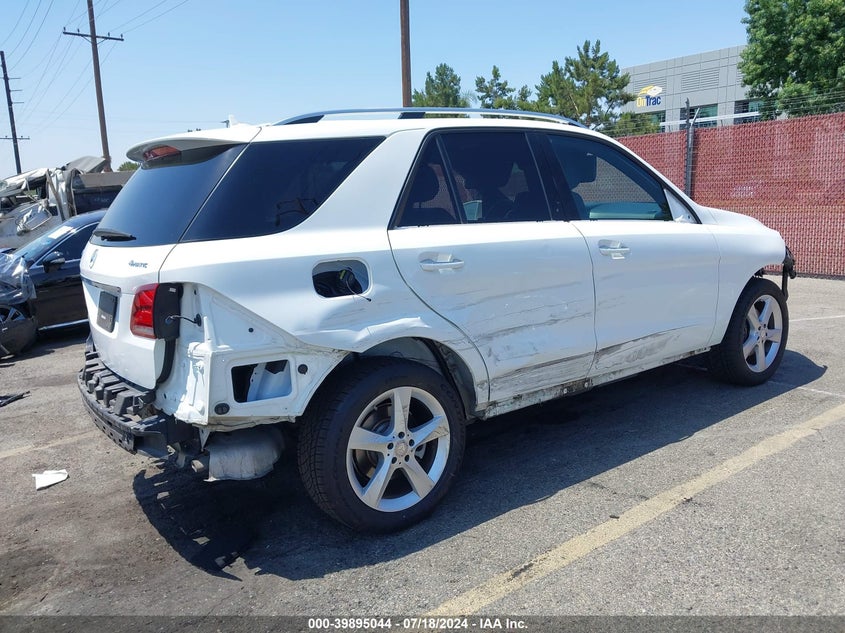 2017 Mercedes-Benz Gle 350 4Matic VIN: 4JGDA5HB7HA873165 Lot: 39895044