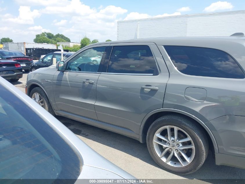 2022 Dodge Durango R/T Awd VIN: 1C4SDJCT7NC227412 Lot: 39895047