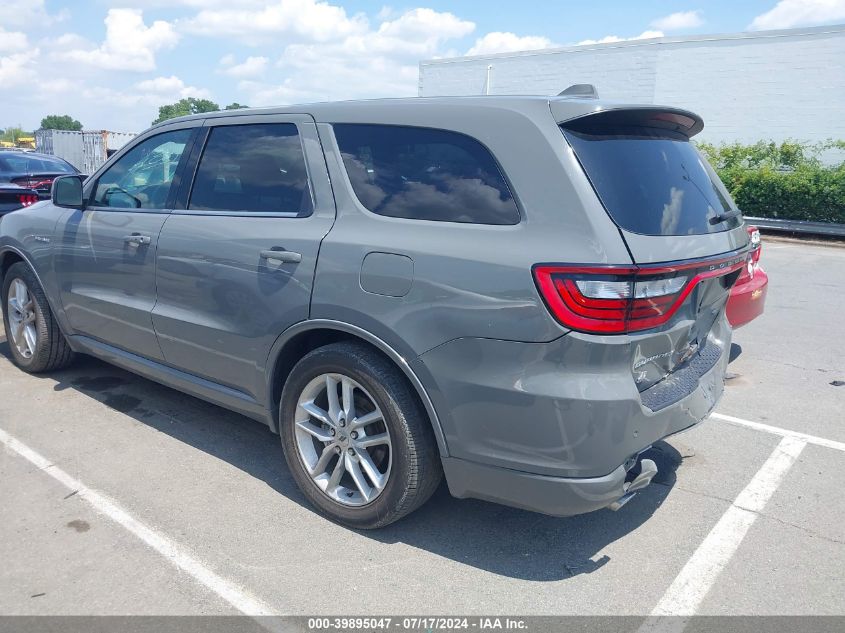 2022 Dodge Durango R/T Awd VIN: 1C4SDJCT7NC227412 Lot: 39895047