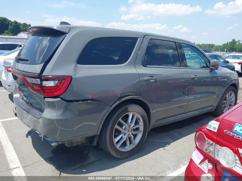 2022 Dodge Durango R/T Awd VIN: 1C4SDJCT7NC227412 Lot: 39895047