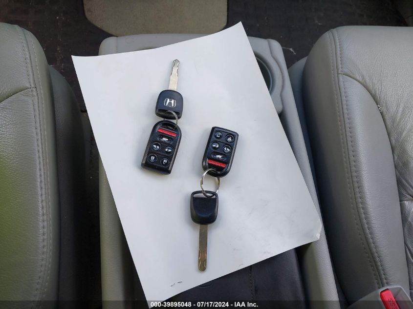 2010 Honda Odyssey Ex-L VIN: 5FNRL3H60AB022253 Lot: 39895048