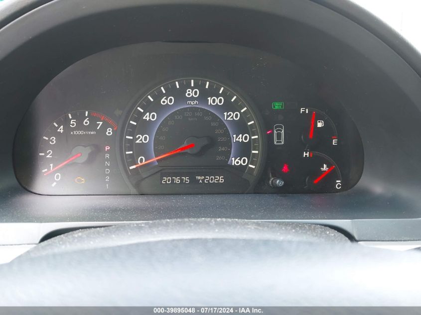 2010 Honda Odyssey Ex-L VIN: 5FNRL3H60AB022253 Lot: 39895048