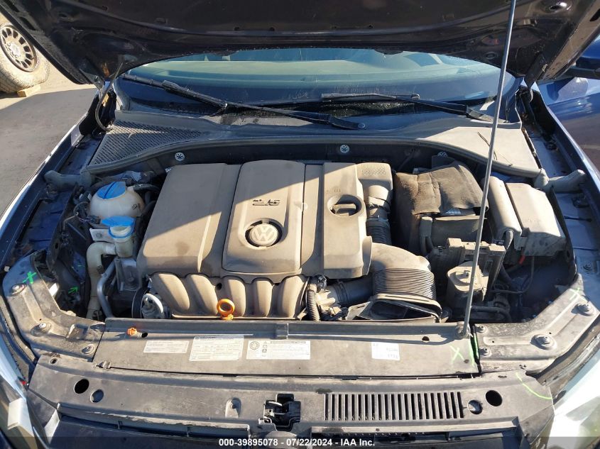 2012 Volkswagen Passat 2.5L S VIN: 1VWAP7A37CC072895 Lot: 39895078