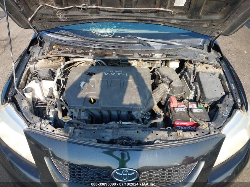 2009 Toyota Corolla Le VIN: JTDBL40E799041091 Lot: 39895090