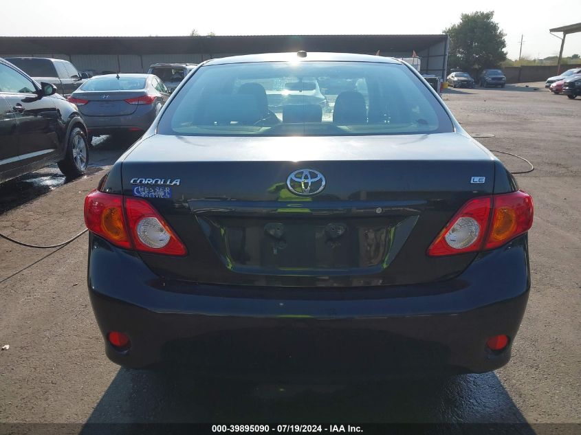 2009 Toyota Corolla Le VIN: JTDBL40E799041091 Lot: 39895090