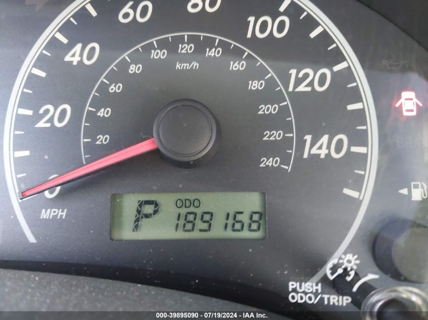 2009 Toyota Corolla Le VIN: JTDBL40E799041091 Lot: 39895090