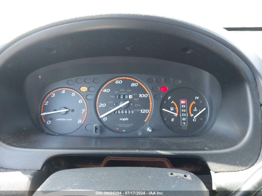 1997 Honda Cr-V Lx VIN: JHLRD1845VC052628 Lot: 39895094