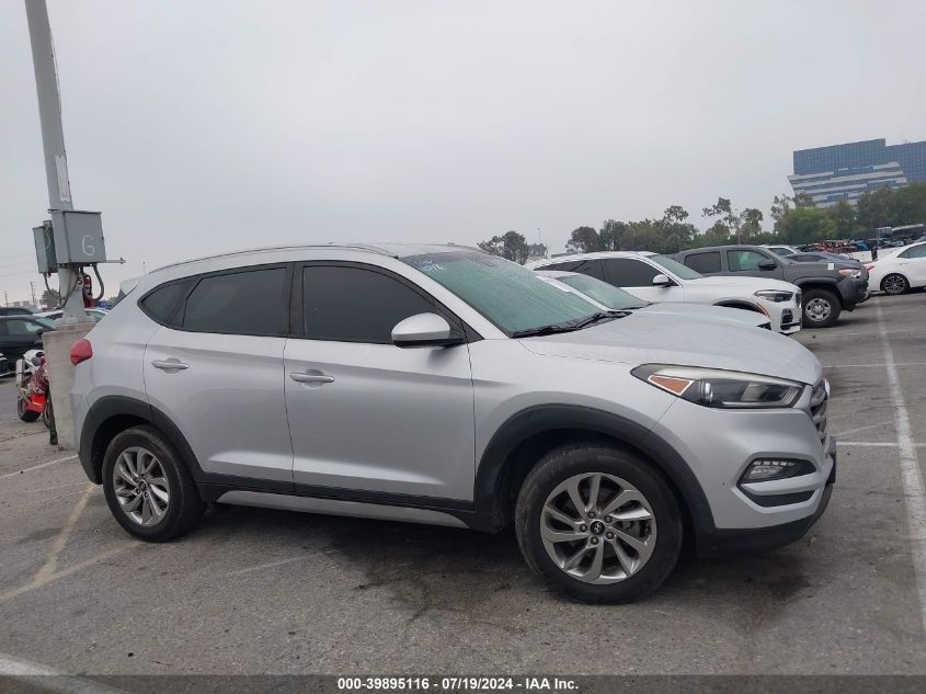 2018 Hyundai Tucson Limited/Sport And Eco/Se VIN: KM8J33A43JU719456 Lot: 39895116