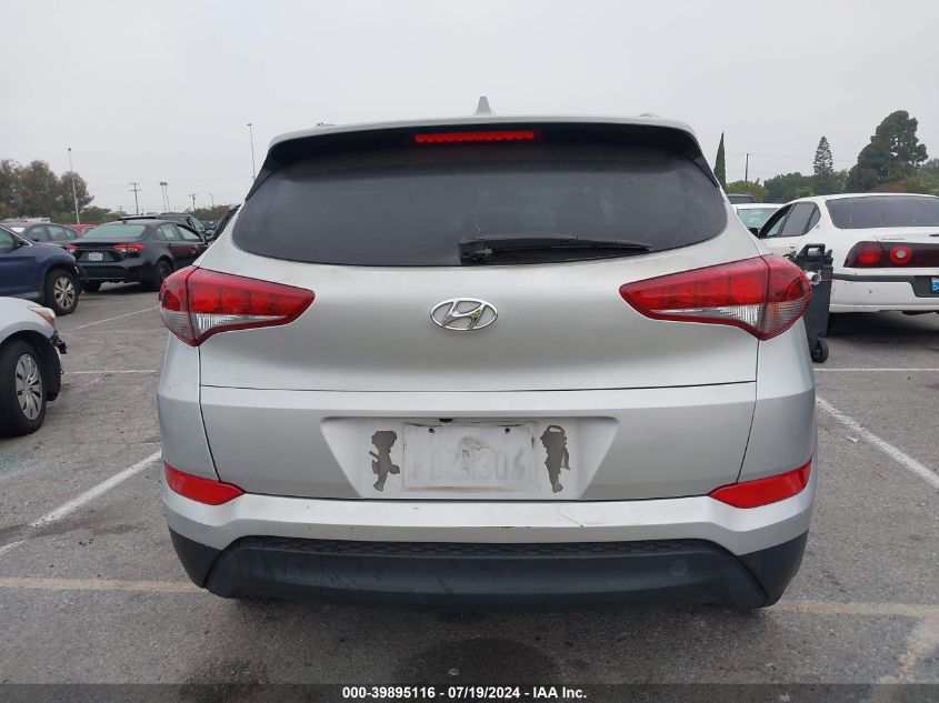 2018 Hyundai Tucson Limited/Sport And Eco/Se VIN: KM8J33A43JU719456 Lot: 39895116