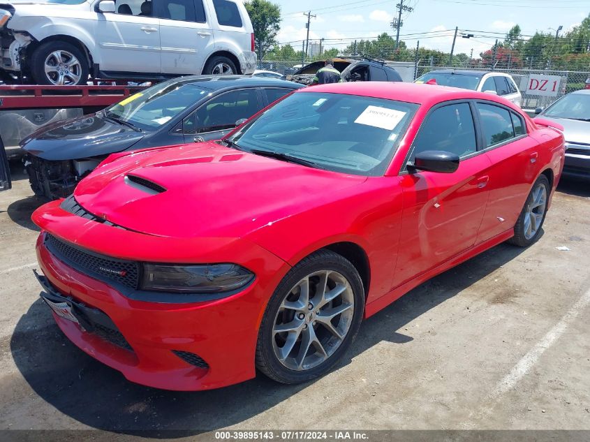 2023 Dodge Charger Gt VIN: 2C3CDXHG3PH566322 Lot: 39895143