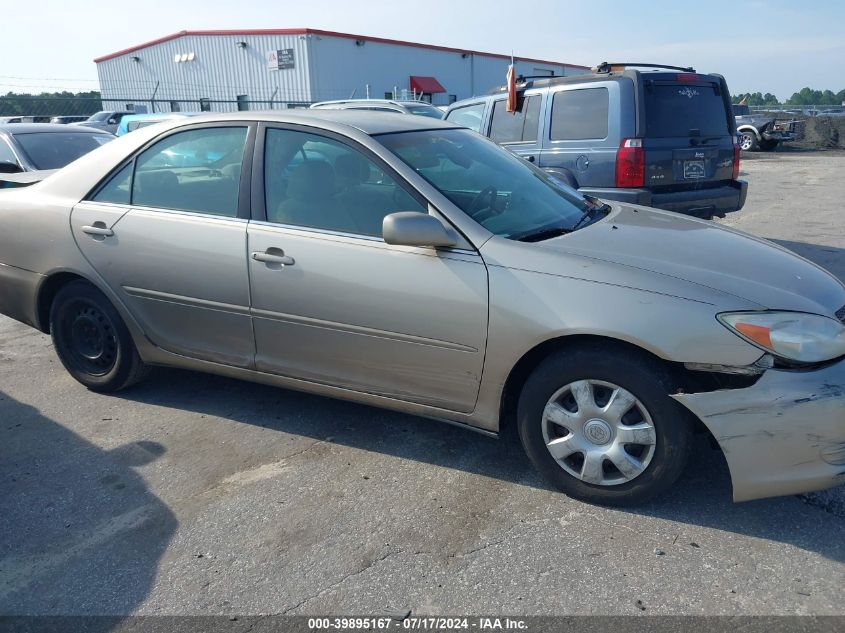 4T1BE32K02U564913 | 2002 TOYOTA CAMRY