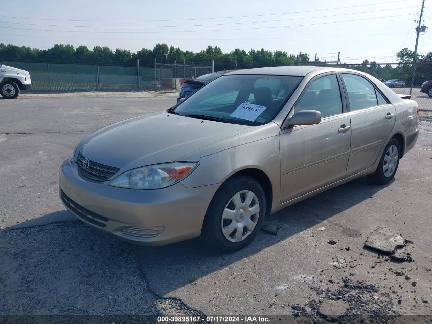 4T1BE32K02U564913 | 2002 TOYOTA CAMRY