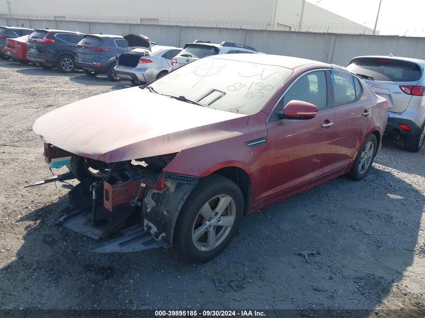 Vin: 5xxgm4a74eg293364, lot: 40382001, kia optima lx 20142
