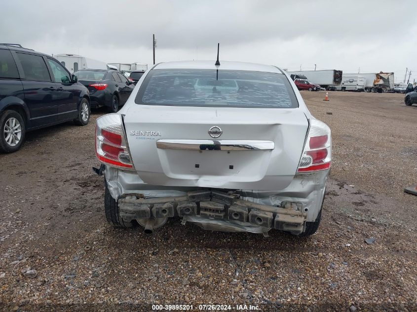 2010 Nissan Sentra 2.0S VIN: 3N1AB6AP1AL693648 Lot: 39895201