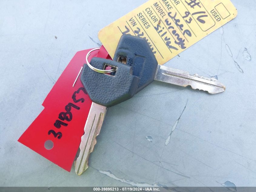 1993 Jeep Wrangler / Yj VIN: 1J4FY29S8PP224406 Lot: 39895213