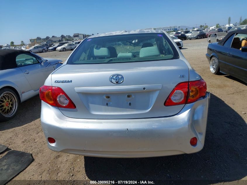 2009 Toyota Corolla Le/Xle VIN: JTDBL40E399060530 Lot: 39895216