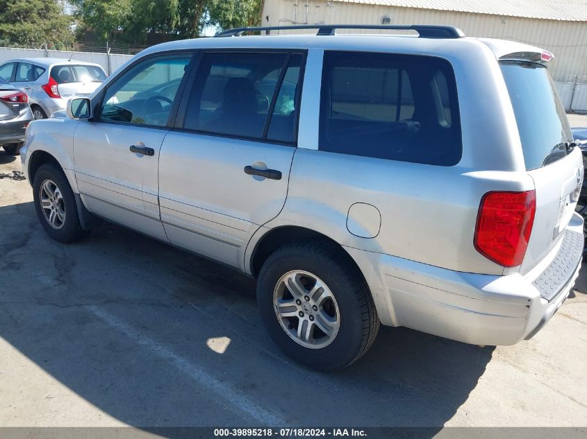 2004 Honda Pilot Ex-L VIN: 2HKYF18634H548275 Lot: 39895218