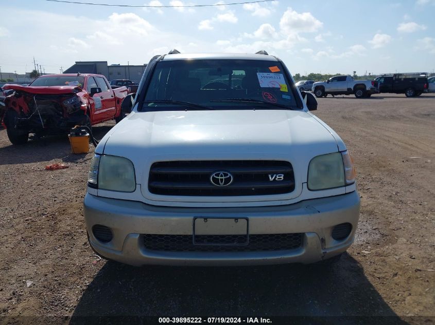 5TDZT34A42S124646 2002 Toyota Sequoia Sr5 V8