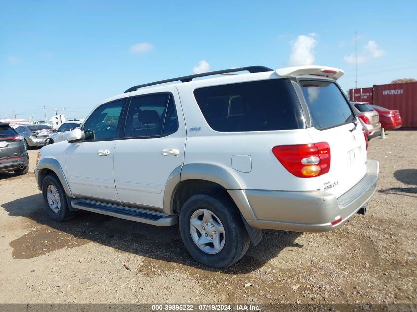 5TDZT34A42S124646 2002 Toyota Sequoia Sr5 V8