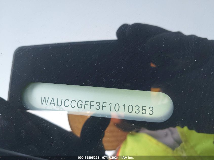 2015 AUDI A3 1.8T PREMIUM - WAUCCGFF3F1010353