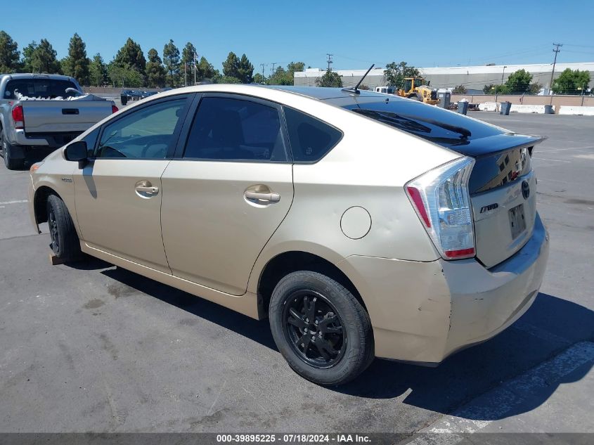 2011 Toyota Prius Two VIN: JTDKN3DU6B1386056 Lot: 39895225